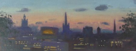 Picture of the Week: <p>A few nice evenings last week and I saw this view from Park Hill, almost romantic with spires and public buildings against the sunset.</p>