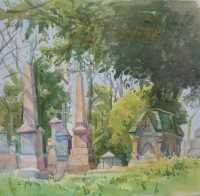 Picture of the Week: <p>A day of Spring sunshine in Ringinglow Road cemetery with dappled shadows on the graves, birds are singing but not much buzzing of the bees as yet.</p><p>I have an exhibition currently of paintings from Just Up My Street at the Harland cafe on John St, just off Bramall Lane, on until the end of the month. Good pictures and great coffee !</p>