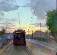 Picture of the Week: <p>Following a tram at Gleadless at sunset on a Summer?s evening.</p>