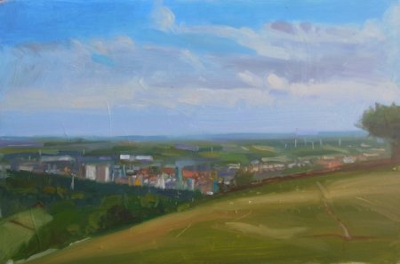 Picture of the Week: <p>Looking down on the City from Fulwood Lane, one can hear curlews, lapwings and other birds from the higher countryside.</p>